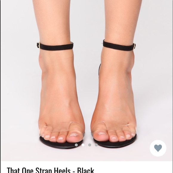 Fashion Nova Shoes - Black Heels